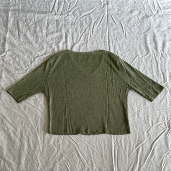*sold* Sheer Green T-Shirt - Picture 2 of 2
